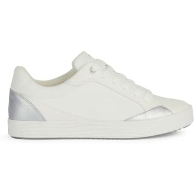 Geox D BLOMIEE E Sneaker, Bianco/Bianco Ottico, 40 EU, White Optic White, 40 EU Geox D BLOMIEE E Sneaker, Bianco/Bianco Ottico, 40 EU, White Optic White, 40 EU