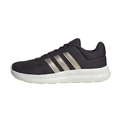 Adidas Donna Lite Racer 4.0 Shoes, Aurora Black/Cyber Met./Core White, 38 EU Adidas Donna Lite Racer 4.0 Shoes, Aurora Black/Cyber Met./Core White, 38 EU