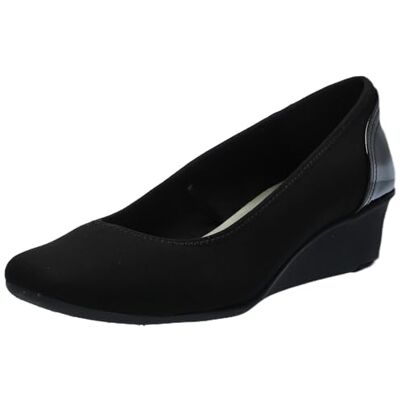 Anne Klein Décolleté Donna in Tessuto Wisher, Nero, 37.5 EU Anne Klein Décolleté Donna in Tessuto Wisher, Nero, 37.5 EU