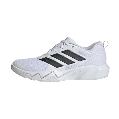 Adidas Donna Rapidmove Go Training Shoes, Ftwr White/Core Black/Silver Met., 38 EU Adidas Donna Rapidmove Go Training Shoes, Ftwr White/Core Black/Silver Met., 38 EU