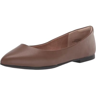 Amazon Essentials Ballerine Basse Donna, Cioccolato, 43 EU Larga Amazon Essentials Ballerine Basse Donna, Cioccolato, 43 EU Larga