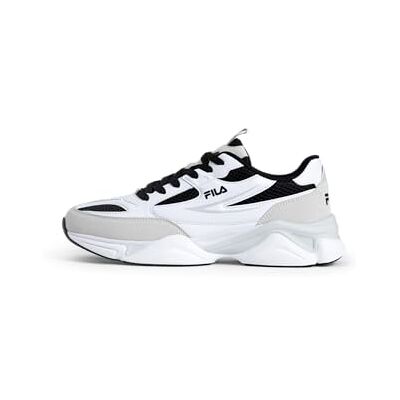 Fila Scarpe da Ginnastica da Uomo, Taglia 42 EU, Colore: Bianco/Nero, Bianco Nero, 42 Fila Scarpe da Ginnastica da Uomo, Taglia 42 EU, Colore: Bianco/Nero, Bianco Nero, 42