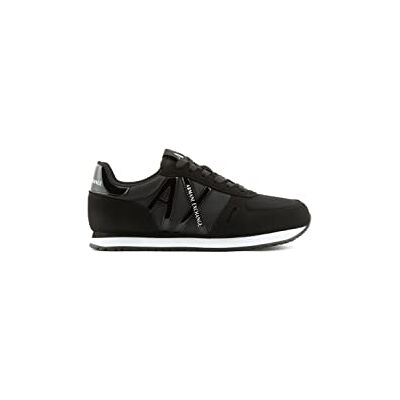 Armani Scarpe da Ginnastica Nere con Logo Armani Scarpe da Ginnastica Nere con Logo