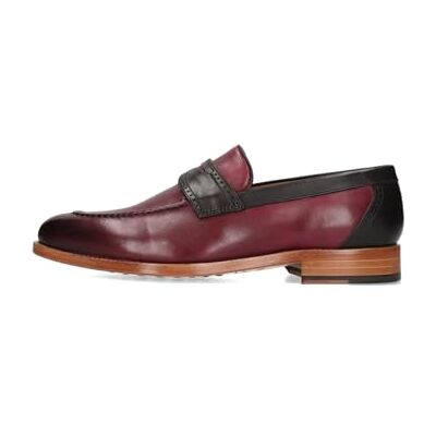 Melvin & Hamilton Loafers Ted 1 da Uomo, Colore: Rosso, 40 EU Melvin & Hamilton Loafers Ted 1 da Uomo, Colore: Rosso, 40 EU