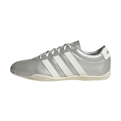 Adidas Donna Grand Court Lo Shoes, Silver Met./off White/Ftwr White, 40 EU Adidas Donna Grand Court Lo Shoes, Silver Met./off White/Ftwr White, 40 EU