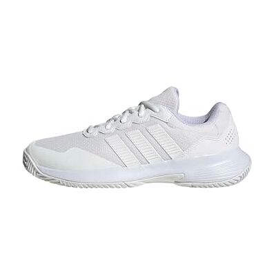Adidas Donna GAMECOURT 2 Tennis Shoes, Ftwr White/Ftwr White/Ftwr White, 38 EU Adidas Donna GAMECOURT 2 Tennis Shoes, Ftwr White/Ftwr White/Ftwr White, 38 EU