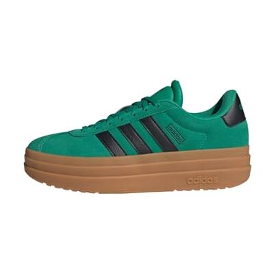 Adidas Donna VL Court Bold Shoes, Court Green/Core black/GUM10, 39 1/3 EU Adidas Donna VL Court Bold Shoes, Court Green/Core black/GUM10, 39 1/3 EU