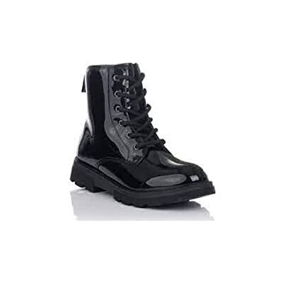 Conguitos Stivali Invernali, Mocassino Bambina, Nero, 33 EU Conguitos Stivali Invernali, Mocassino Bambina, Nero, 33 EU