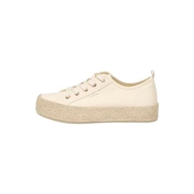 Only Onlida-1 Lace Up Espadrille Sneaker Espandrillos da Donna, Crema, 36 EU Only Onlida-1 Lace Up Espadrille Sneaker Espandrillos da Donna, Crema, 36 EU