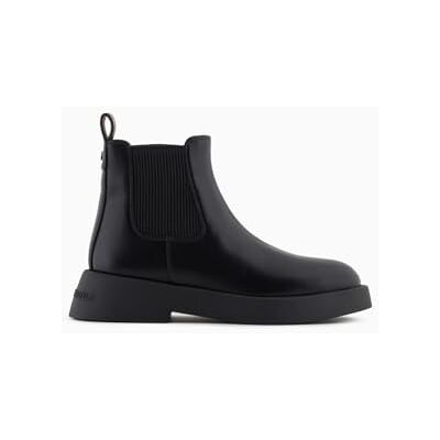 Armani Margot, Logo in Metallo, da Donna, Nero, 37.5 EU Armani Margot, Logo in Metallo, da Donna, Nero, 37.5 EU
