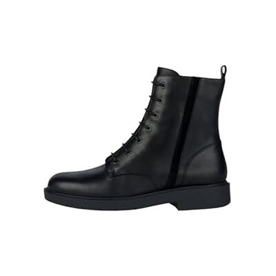 Geox Stivali da donna D Spherica Ec1 alla caviglia, Nero, 36.5 EU Geox Stivali da donna D Spherica Ec1 alla caviglia, Nero, 36.5 EU