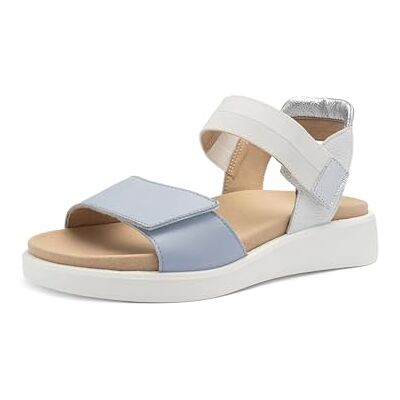 ARA Madeira, Sandali Donna, Cielo Bianco Argento, 35 EU Larga ARA Madeira, Sandali Donna, Cielo Bianco Argento, 35 EU Larga