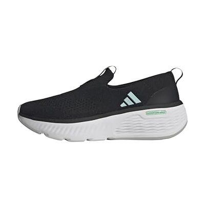 Adidas Donna Cloudfoam Go Lounger Shoes, Core Black/Semi Flash Aqua/Cloud White, 37 1/3 EU Adidas Donna Cloudfoam Go Lounger Shoes, Core Black/Semi Flash Aqua/Cloud White, 37 1/3 EU