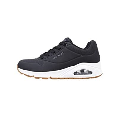Skechers Uno Stand On Air, Scarpe da ginnastica Donna, Black Durabuck, 42 EU Skechers Uno Stand On Air, Scarpe da ginnastica Donna, Black Durabuck, 42 EU