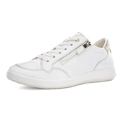 ARA Roma, Scarpe da Ginnastica Donna, White Platinum 12 23901 04, 37.5 EU Larga ARA Roma, Scarpe da Ginnastica Donna, White Platinum 12 23901 04, 37.5 EU Larga