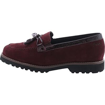 Sioux Meredith-730-h, Scarpe con Lacci Donna, Berry Rioja, 38 EU Larga Sioux Meredith-730-h, Scarpe con Lacci Donna, Berry Rioja, 38 EU Larga