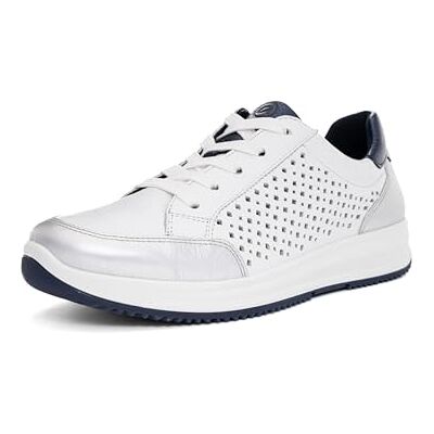ARA Women Osaka Loafer, White Silver Night, 41 EU Weit ARA Women Osaka Loafer, White Silver Night, 41 EU Weit