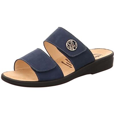 Ganter Sonnica, Pantofole Donna, Inchiostro, 44 EU X-Stretta Ganter Sonnica, Pantofole Donna, Inchiostro, 44 EU X-Stretta
