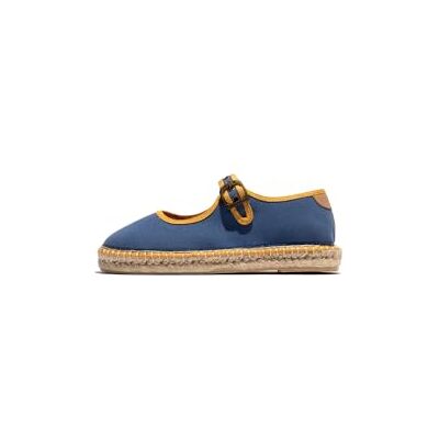 Fly London CERF582FLY, Espadrille Donna, Blue/Yellow, 37 EU Fly London CERF582FLY, Espadrille Donna, Blue/Yellow, 37 EU