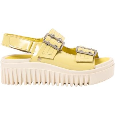 ART Brighton, Sandali Piatti Donna, Pale Yellow, 38 EU ART Brighton, Sandali Piatti Donna, Pale Yellow, 38 EU