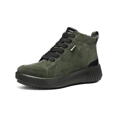 ARA Davos-st, Scarpe da Ginnastica Donna, Fango Nero, 39 EU Larga ARA Davos-st, Scarpe da Ginnastica Donna, Fango Nero, 39 EU Larga