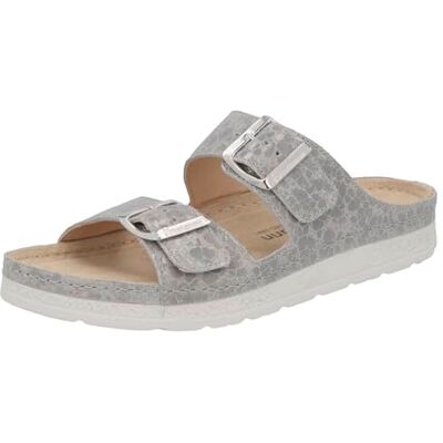 Berkemann Thelma, Pantofole Donna, Argento Metallizzato, 40 EU Berkemann Thelma, Pantofole Donna, Argento Metallizzato, 40 EU