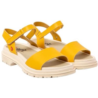 ART Birmingham, Sandalo Donna, Nappa Yellow, 42 EU ART Birmingham, Sandalo Donna, Nappa Yellow, 42 EU