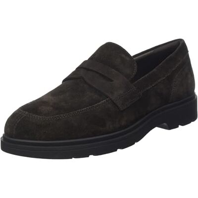 Geox Men's U Spherica Ec1 a Moccasin, Caff, 42 EU Geox Men's U Spherica Ec1 a Moccasin, Caff, 42 EU