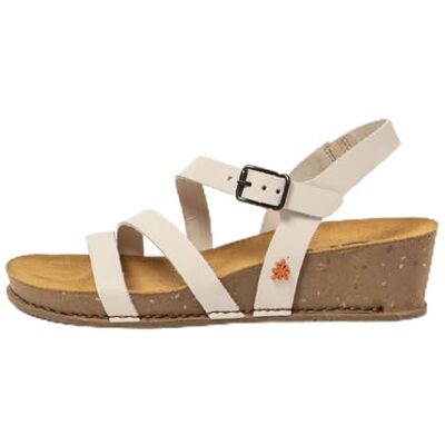 ART I Live, Sandali con Zeppa Donna, Crema Bone, 37 EU ART I Live, Sandali con Zeppa Donna, Crema Bone, 37 EU