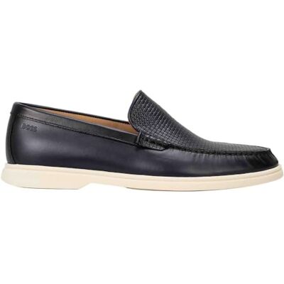 Boss Uomo Sienne_loaf_ltwve 10279899 01 Loafers, Blu Scuro, 41 EU Boss Uomo Sienne_loaf_ltwve 10279899 01 Loafers, Blu Scuro, 41 EU