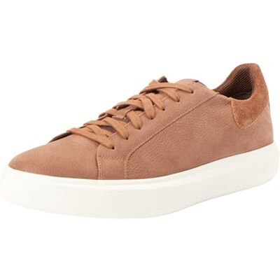 Geox Scarpe da Ginnastica da Uomo U Deiven A, Cognac, 45 EU Geox Scarpe da Ginnastica da Uomo U Deiven A, Cognac, 45 EU