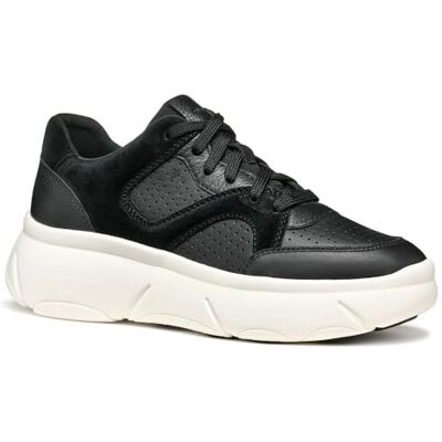 Geox D Nebula 2.0 X B, Scarpe da Ginnastica Donna, Black, 39 EU Geox D Nebula 2.0 X B, Scarpe da Ginnastica Donna, Black, 39 EU
