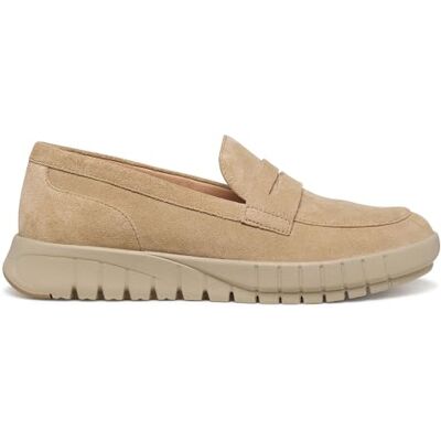 Geox Donna D FLEXTRIDE B Moccasin, Crema, 41 EU Geox Donna D FLEXTRIDE B Moccasin, Crema, 41 EU