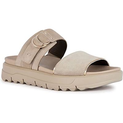 Geox Sandalo da donna D Xand 2.1s, sabbia, 38 EU Geox Sandalo da donna D Xand 2.1s, sabbia, 38 EU