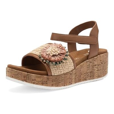 ARA Rimini, Sandali Donna, Cognac Naturale, 37 EU ARA Rimini, Sandali Donna, Cognac Naturale, 37 EU