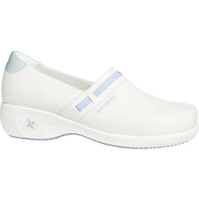 Oxypas Lucia, Scarpe di sicurezza da donna, Bianco(Azzurro), 4 UK (37 EU) Oxypas Lucia, Scarpe di sicurezza da donna, Bianco(Azzurro), 4 UK (37 EU)