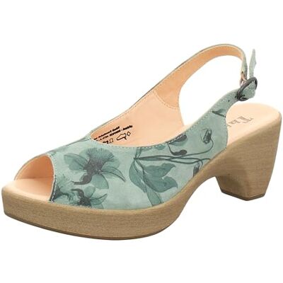 Think! Zeppa, Sandali Slingback Donna 9050 Verdolino, 37 EU Think! Zeppa, Sandali Slingback Donna 9050 Verdolino, 37 EU