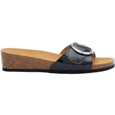Scholl Amalfi Mule, Sandali Donna, Nero, 37 EU Scholl Amalfi Mule, Sandali Donna, Nero, 37 EU