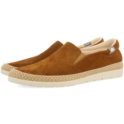 GIOSEPPO Espadrilles Color Pelle di Pelle con ELASTICI E COTONE Riciclato per Uomo PROGER, CUOIO, 43 EU GIOSEPPO Espadrilles Color Pelle di Pelle con ELASTICI E COTONE Riciclato per Uomo PROGER, CUOIO, 43 EU
