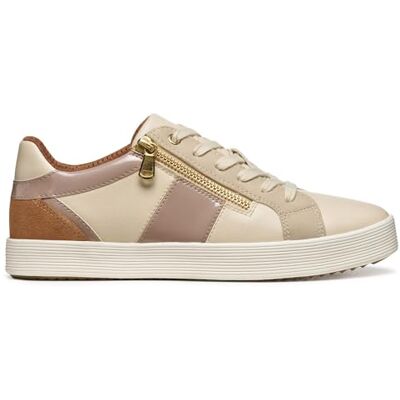 Geox D Blomiee, Scarpe da Ginnastica Donna, Beige, 39 EU Geox D Blomiee, Scarpe da Ginnastica Donna, Beige, 39 EU