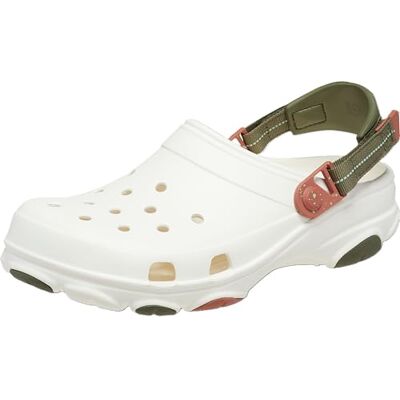 Crocs All Terrain Clog, Zoccoli Unisex Adulto, Chalk, 36/37 EU Crocs All Terrain Clog, Zoccoli Unisex Adulto, Chalk, 36/37 EU