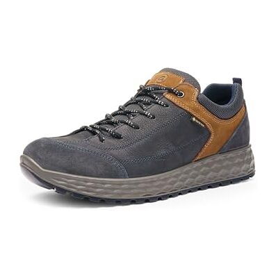 ARA Stresa-GTX, Scarpe da Ginnastica Uomo, Blu Marrone, 42 EU Larga ARA Stresa-GTX, Scarpe da Ginnastica Uomo, Blu Marrone, 42 EU Larga