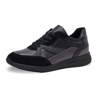 Geox Scarpe da Ginnastica da Donna D BULMYA, Nero, 38 EU, Nero, 38 EU Geox Scarpe da Ginnastica da Donna D BULMYA, Nero, 38 EU, Nero, 38 EU