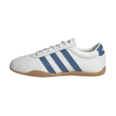 Adidas Donna Grand Court Lo Shoes, Core White/Dusky Ink/GUM10, 43 1/3 EU Adidas Donna Grand Court Lo Shoes, Core White/Dusky Ink/GUM10, 43 1/3 EU
