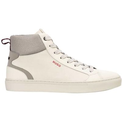 HUGO Morrie_hito_nkpu, Sneakers Alte Uomo, Beige Claro, 45 EU HUGO Morrie_hito_nkpu, Sneakers Alte Uomo, Beige Claro, 45 EU