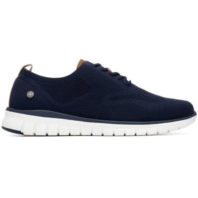 REFRESH Scarpe Uomo Blu Navy Scarpe comode e Versatili Moda Casual Modello 01 (Misurare 41) REFRESH Scarpe Uomo Blu Navy Scarpe comode e Versatili Moda Casual Modello 01 (Misurare 41)