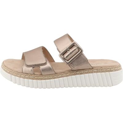TOM TAILOR , Sandali a Ciabatta Donna, Gold, 39 EU TOM TAILOR , Sandali a Ciabatta Donna, Gold, 39 EU