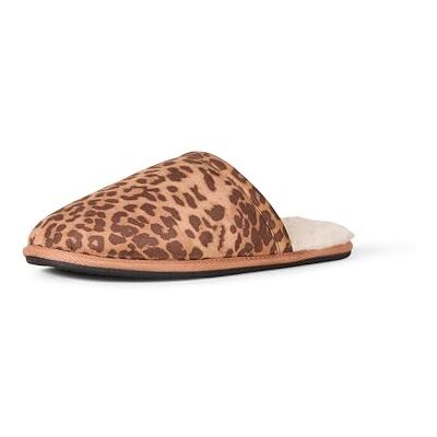 Amazon Essentials Pantofole Comode Donna, Rosato Leopardata, 38.5 EU Amazon Essentials Pantofole Comode Donna, Rosato Leopardata, 38.5 EU