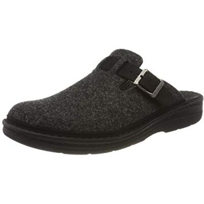 Berkemann Uomo Pantofole, Grigio (Dunkelgrau 937), 40 2/3 EU Berkemann Uomo Pantofole, Grigio (Dunkelgrau 937), 40 2/3 EU