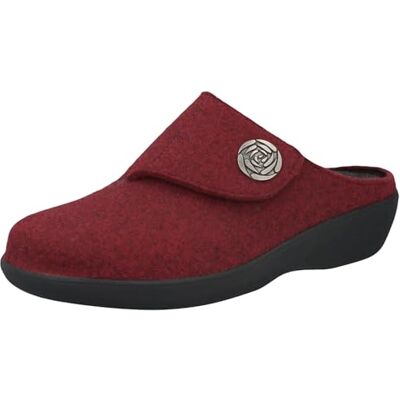 Berkemann Teresa, Pantofole Donna, Rosso Scuro, 40 EU Berkemann Teresa, Pantofole Donna, Rosso Scuro, 40 EU